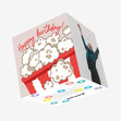 Happy Birthday Popcorn Confetti-exploding Greetings Card