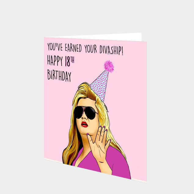 Gemma Collins 18th Birthday Card