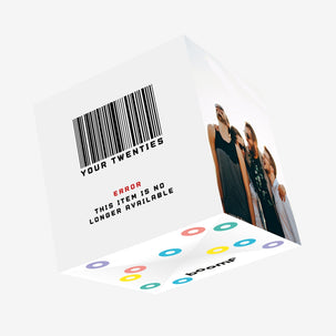 Error Your 20's Are No Longer Available Birthday Confetti-exploding Greetings Card