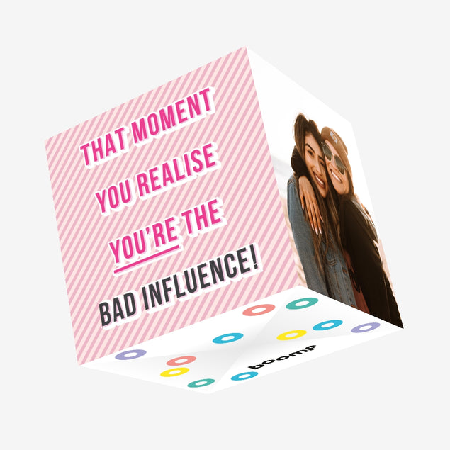Bad influence Confetti-exploding Greetings Card