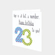 Happy 34th Birthday To You! Card