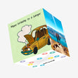 Birthday Banger Old Car Confetti-exploding Greetings Card