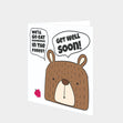 Get Well Bear Card