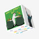 Cat And Pots Of Gold St. Patrick's Day Confetti-exploding Greetings Card