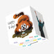 Red Panda Happy Birthday Confetti-exploding Greetings Card