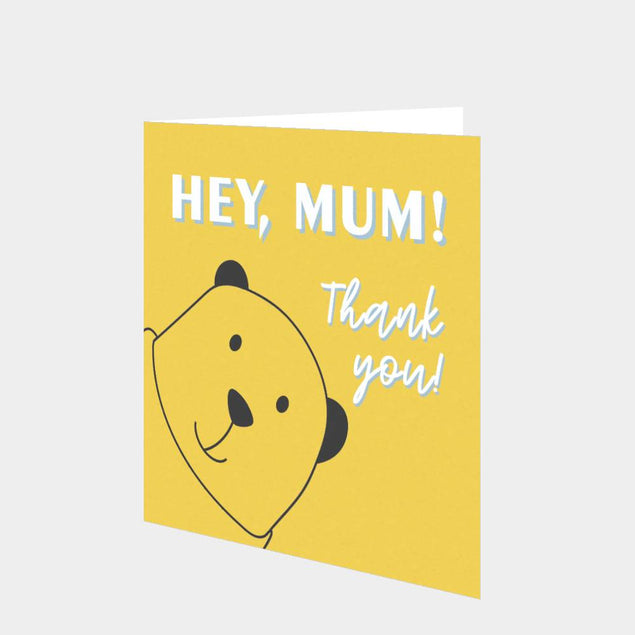 Hey, Mum! Thank You Card