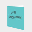 I Remembered Card