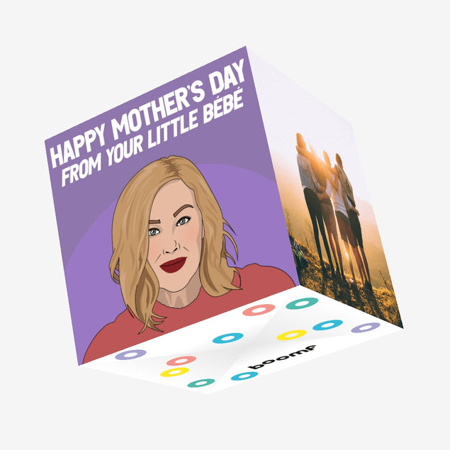 From Your Little Bebe Mother's Day Confetti-exploding Greetings Card