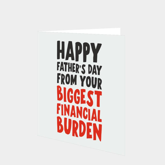 Financial Burden Card