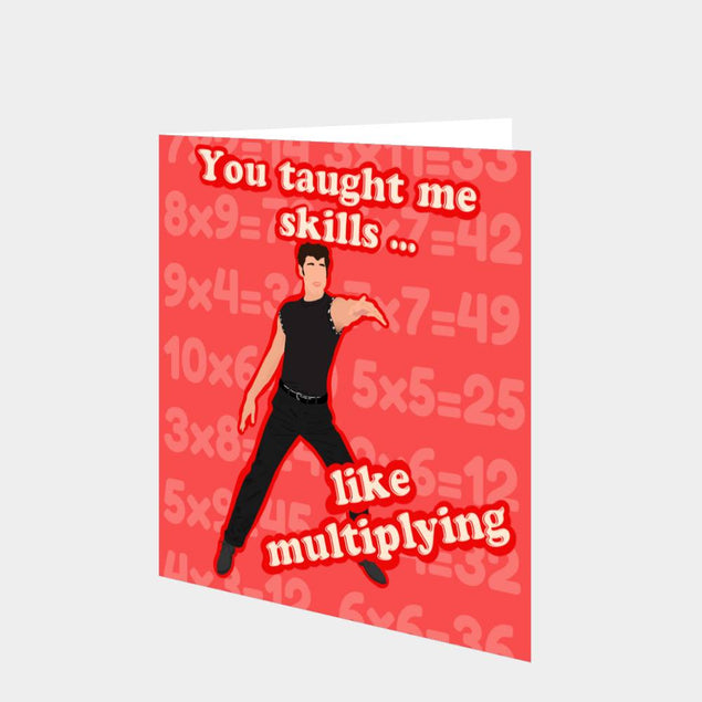 Multiplying Card