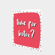 Time For Botox Card