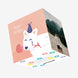 Happy Birthday Bull Terrier Confetti-exploding Greetings Card