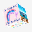 Loveliest Mother-In-Law Rainbow Heart Confetti-exploding Greetings Card
