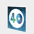 40th Birthday Card