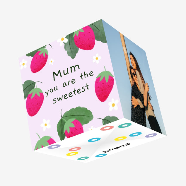 Mum You Are The Sweetest Mother's Day Confetti-exploding Greetings Card
