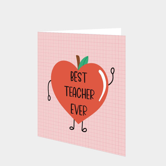 Best Teacher Ever Card