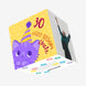 Happy 30th Birthday Cute Cat Uncle Confetti-exploding Greetings Card