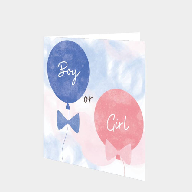 Boy Or Girl Card