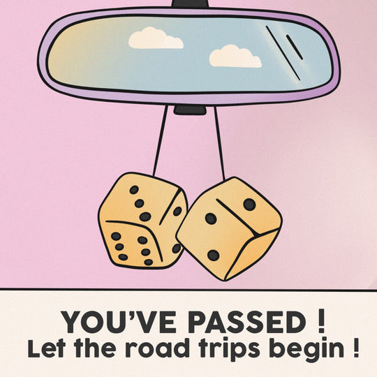 Let The Road Trips Begin Card