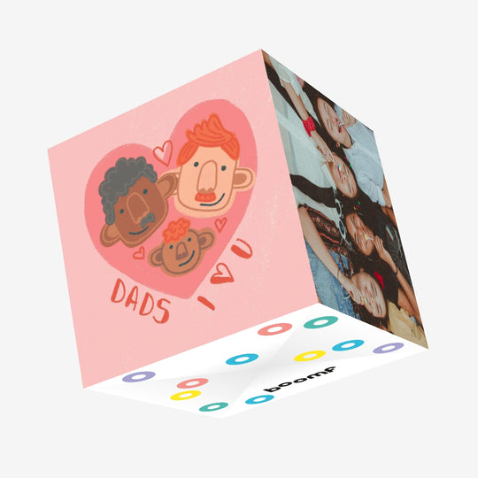 Dads I Love You Confetti-exploding Greetings Card