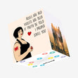 Nessa Proper Loves You Confetti-exploding Greetings Card