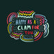 Happy As A Clam For You Card