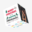Merry Christmas Amazing Chilminder Christmas Tokens Confetti-exploding Greetings Card