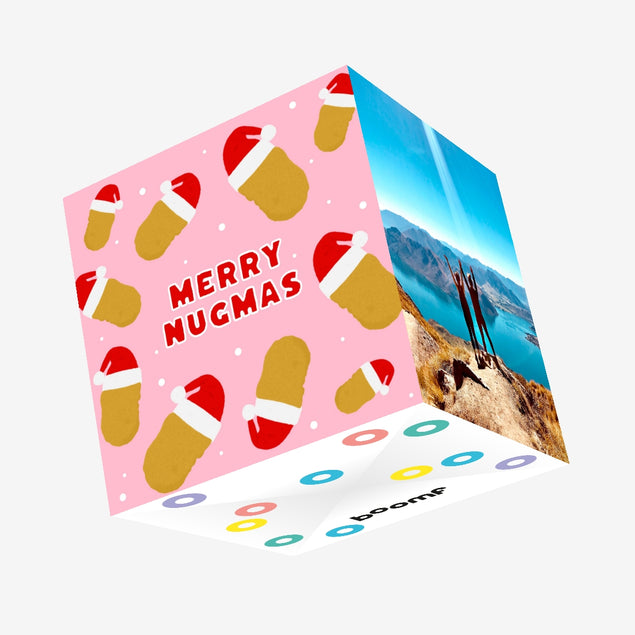 Merry Nugmas Confetti-exploding Greetings Card