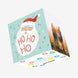 Ho Ho Ho Santa Christmas Confetti-exploding Greetings Card