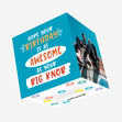 Awesome Big Knob Birthday Confetti-exploding Greetings Card