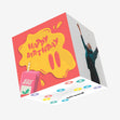 Open Juice Happy 11th Birthday Confetti-exploding Greetings Card