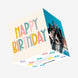 Colorful Happy Birthday Confetti-exploding Greetings Card