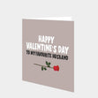 Happy Valentine's Day To My Husband Card