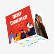 Merry Christmas Colleague Fantastic Party Confetti-exploding Greetings Card