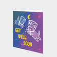 Get Well Space Pets Card