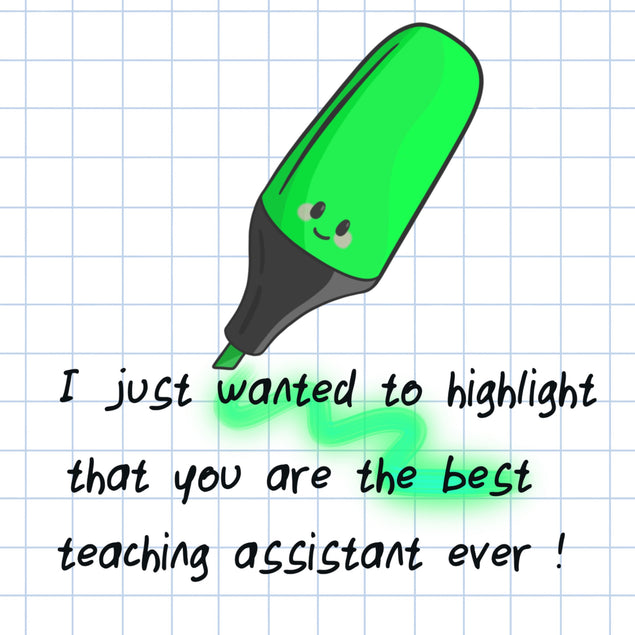 Top Teaching Assistant Thank You - 1