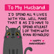 Happy Anniversary Husband 9 Lives Card