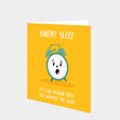 Parent Sleep Card