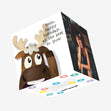 Moose All The Best To You Birthday Confetti-exploding Greetings Card