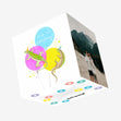 Lizards And Balloons Birthday Confetti-exploding Greetings Card