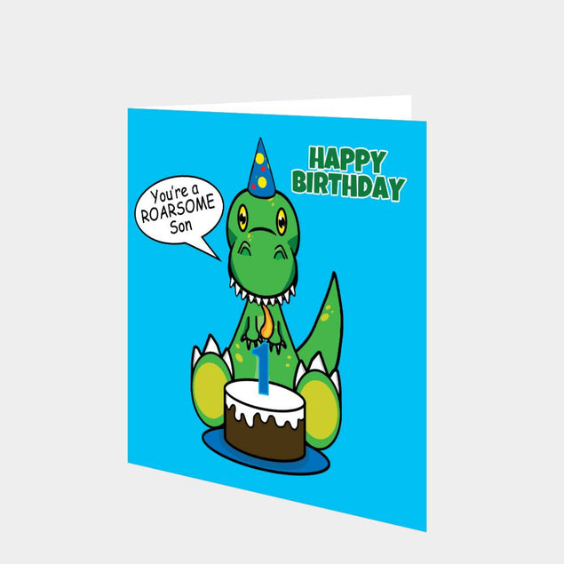 Roarsome Son 1st Card