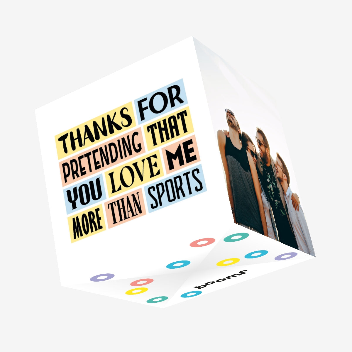 Thanks For Pretending Anniversary Confetti-exploding Greetings Card – Boomf