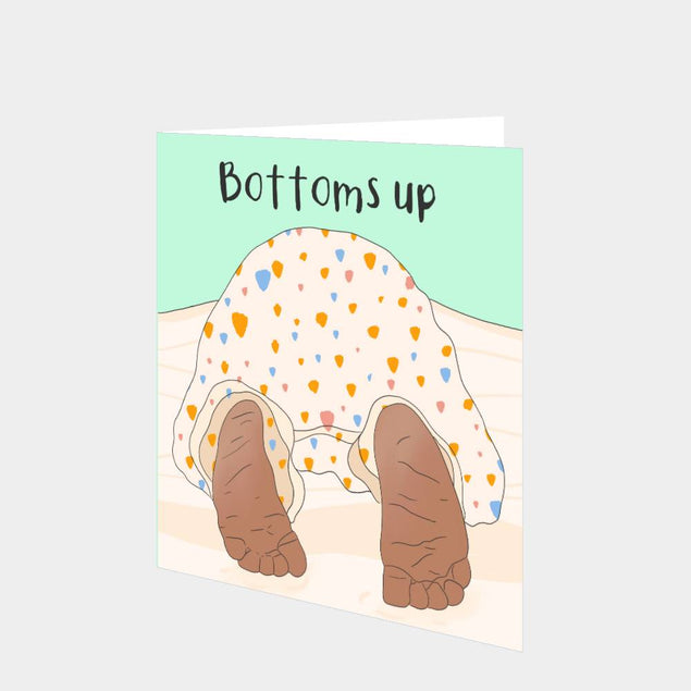 Bottoms Up Card