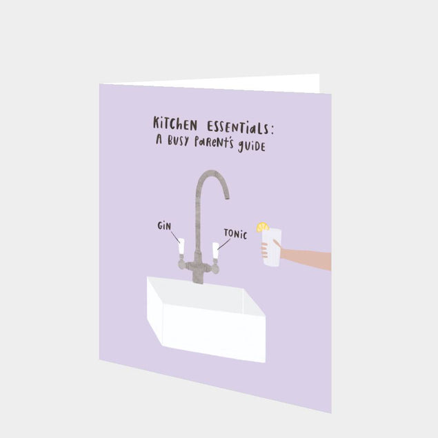 Kitchen Essentials Gin Tap Card