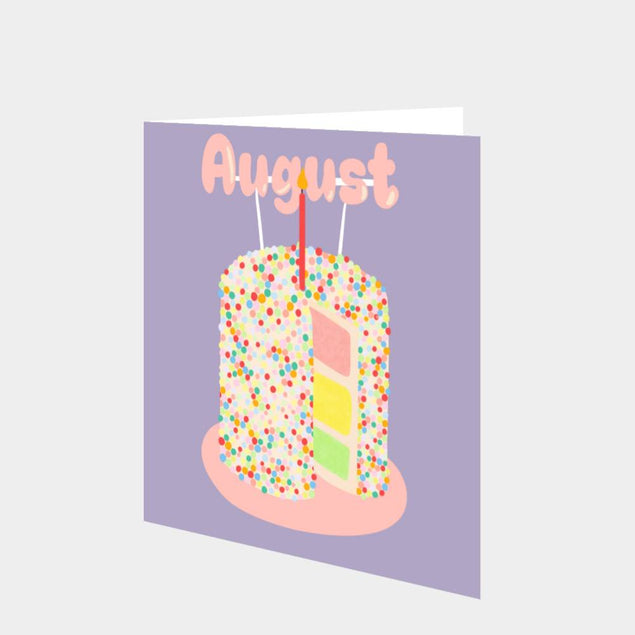 August Sprinkles Card