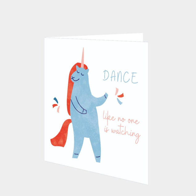 Dance Like No One Is Watching Card