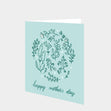 Mother's Day Flowers Mint Card