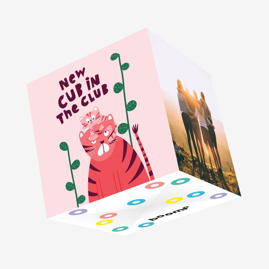 New Cub In The Club Confetti-exploding Greetings Card