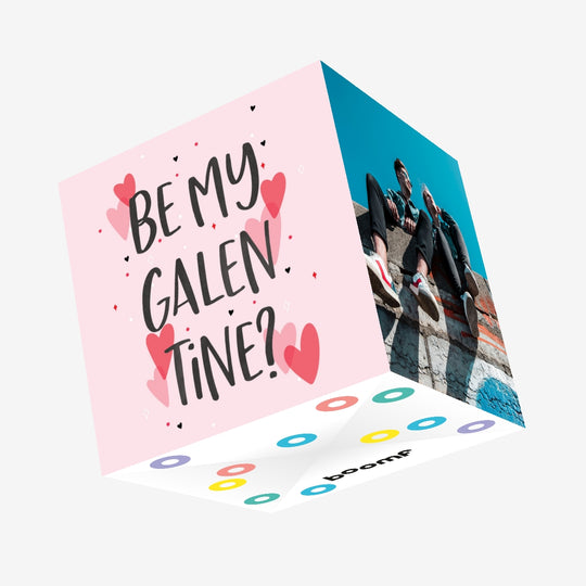 Be My Galentine? Confetti-exploding Greetings Card