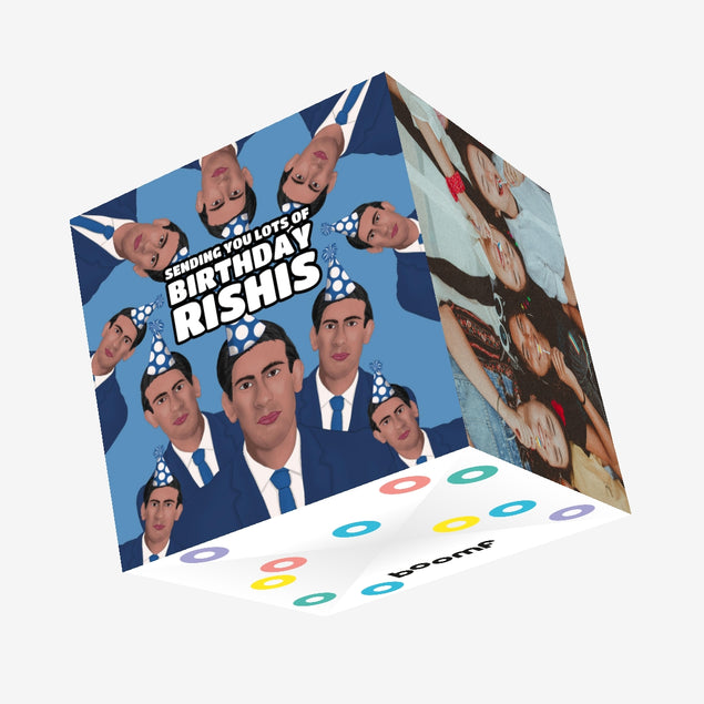 Rishi Sunak Birthday Confetti-exploding Greetings Card